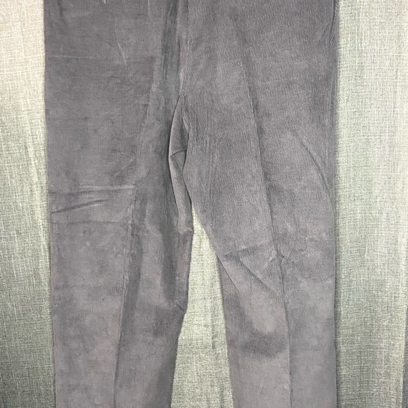 adjust a band expandable corduroy pants trousers Size 36 Gray & Brown (2 Pairs) - Picture 4 of 15